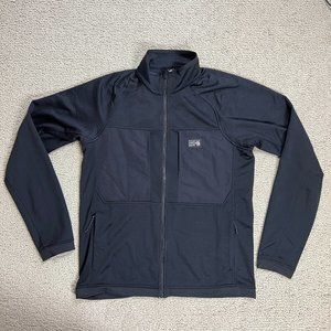 Mountain Hardwear Lightweight Grid Fleece Jacket size M
